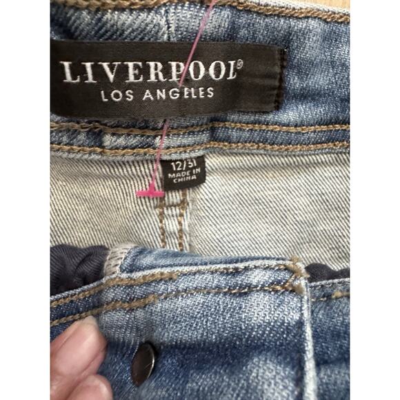 6 for $20 Liverpool LA Denim Shorts 12 - Picture 4 of 6